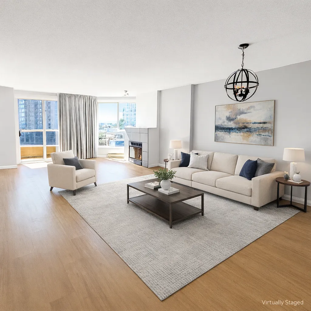 Modern virtual staging